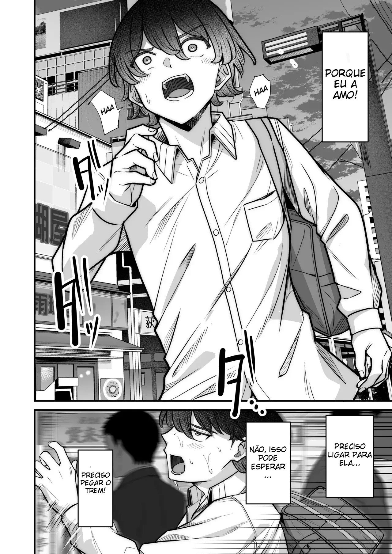 Um Romance Super Doce Com Uma Gyaru Inexpressiva - Foto 35