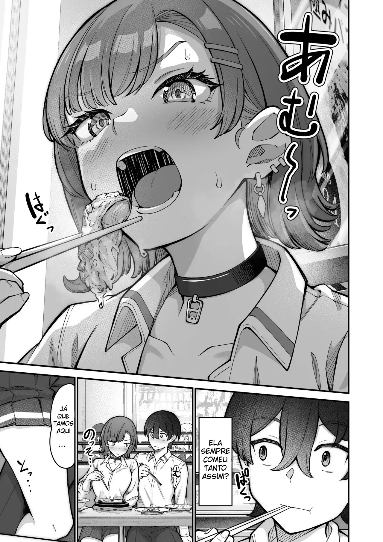 Um Romance Super Doce Com Uma Gyaru Inexpressiva - Foto 39