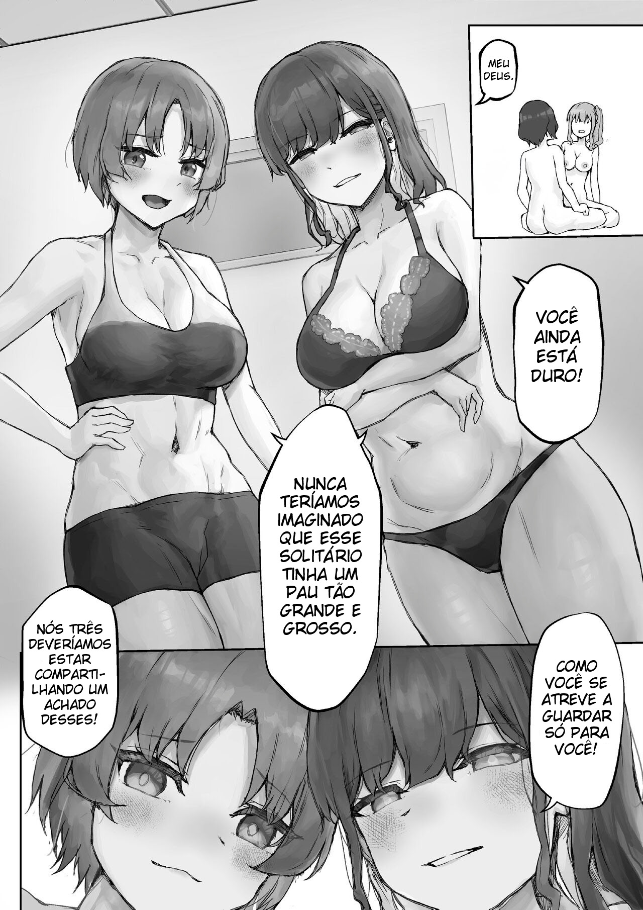 A Gyaru de Seios Fartos é Viciada em Pau Grande ~ Devorando o Introvertido Bem-Dotado ~ - Foto 41