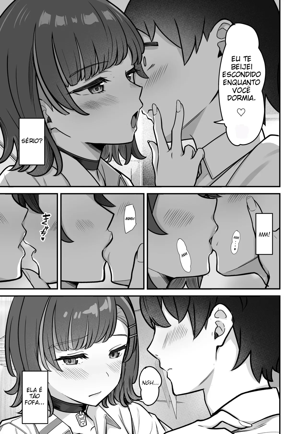 Um Romance Super Doce Com Uma Gyaru Inexpressiva - Foto 45