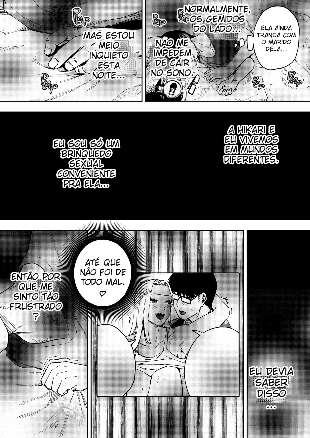 O Escravo Assalariado e a Esposa Gyaru Que Mora Ao Lado - Foto 45