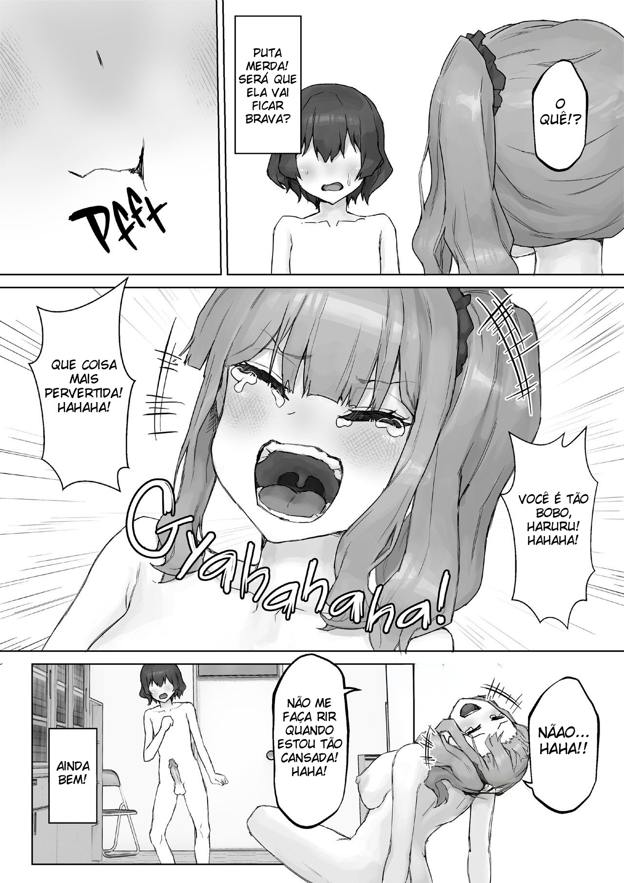 A Gyaru de Seios Fartos é Viciada em Pau Grande ~ Devorando o Introvertido Bem-Dotado ~ - Foto 45