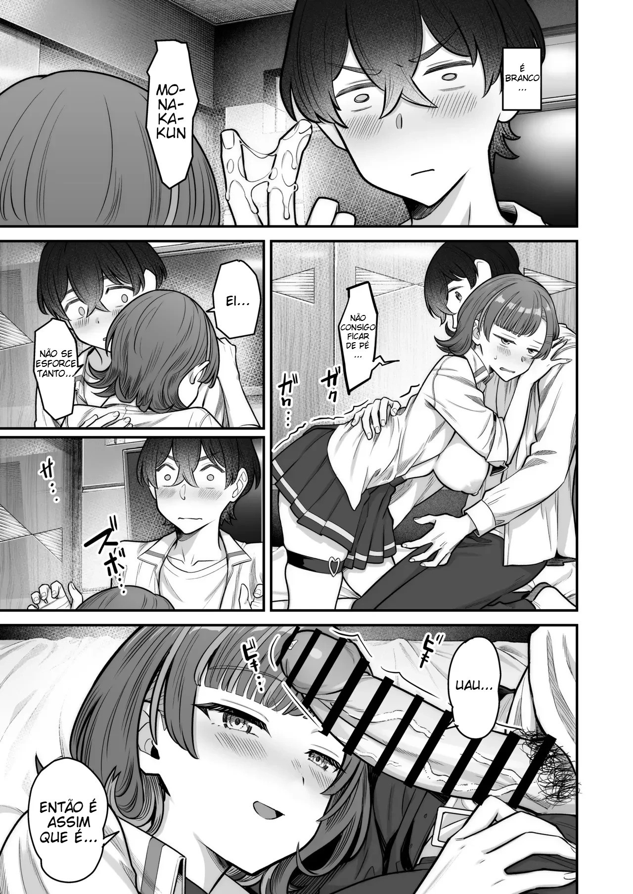 Um Romance Super Doce Com Uma Gyaru Inexpressiva - Foto 53