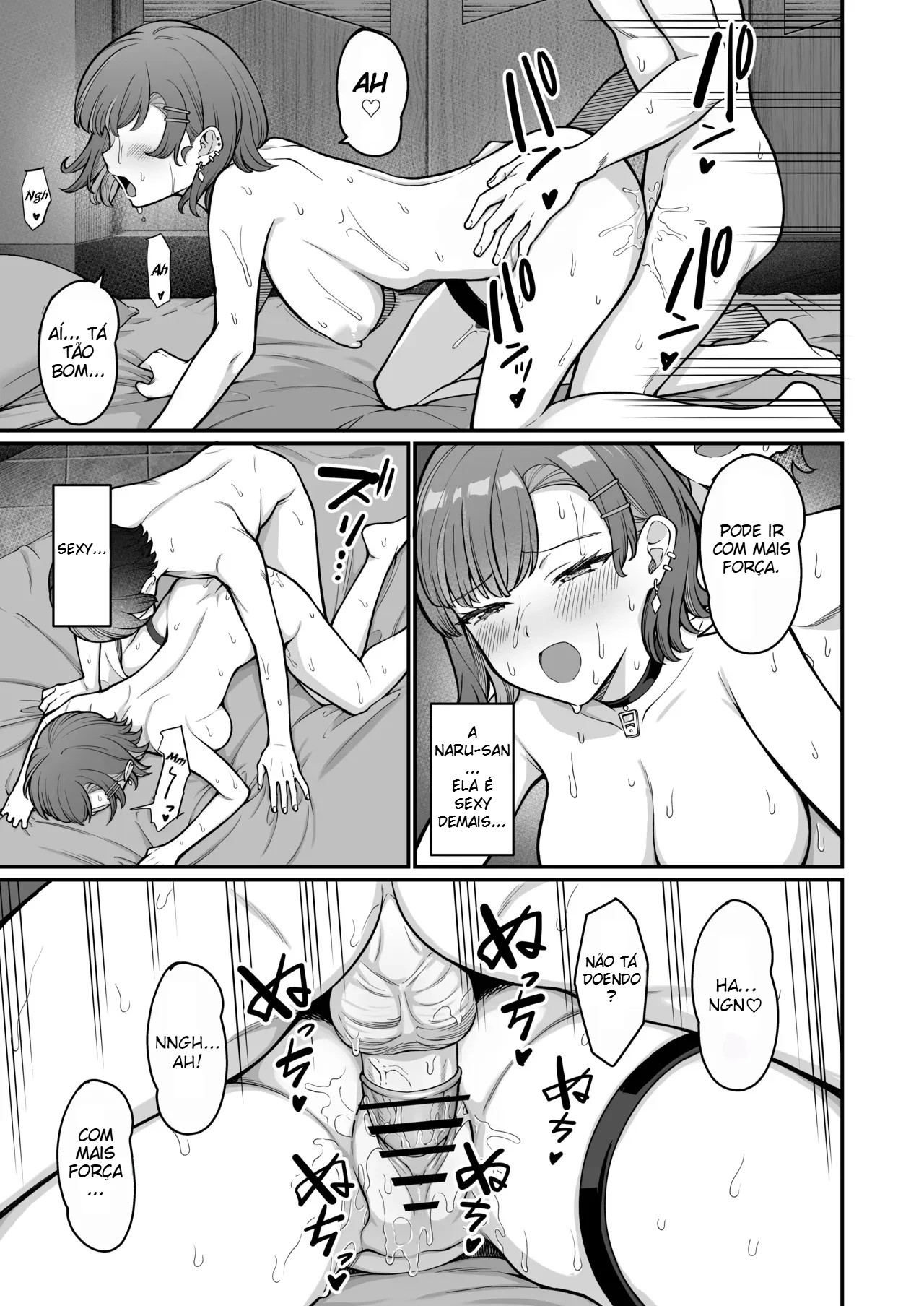 Um Romance Super Doce Com Uma Gyaru Inexpressiva - Foto 81