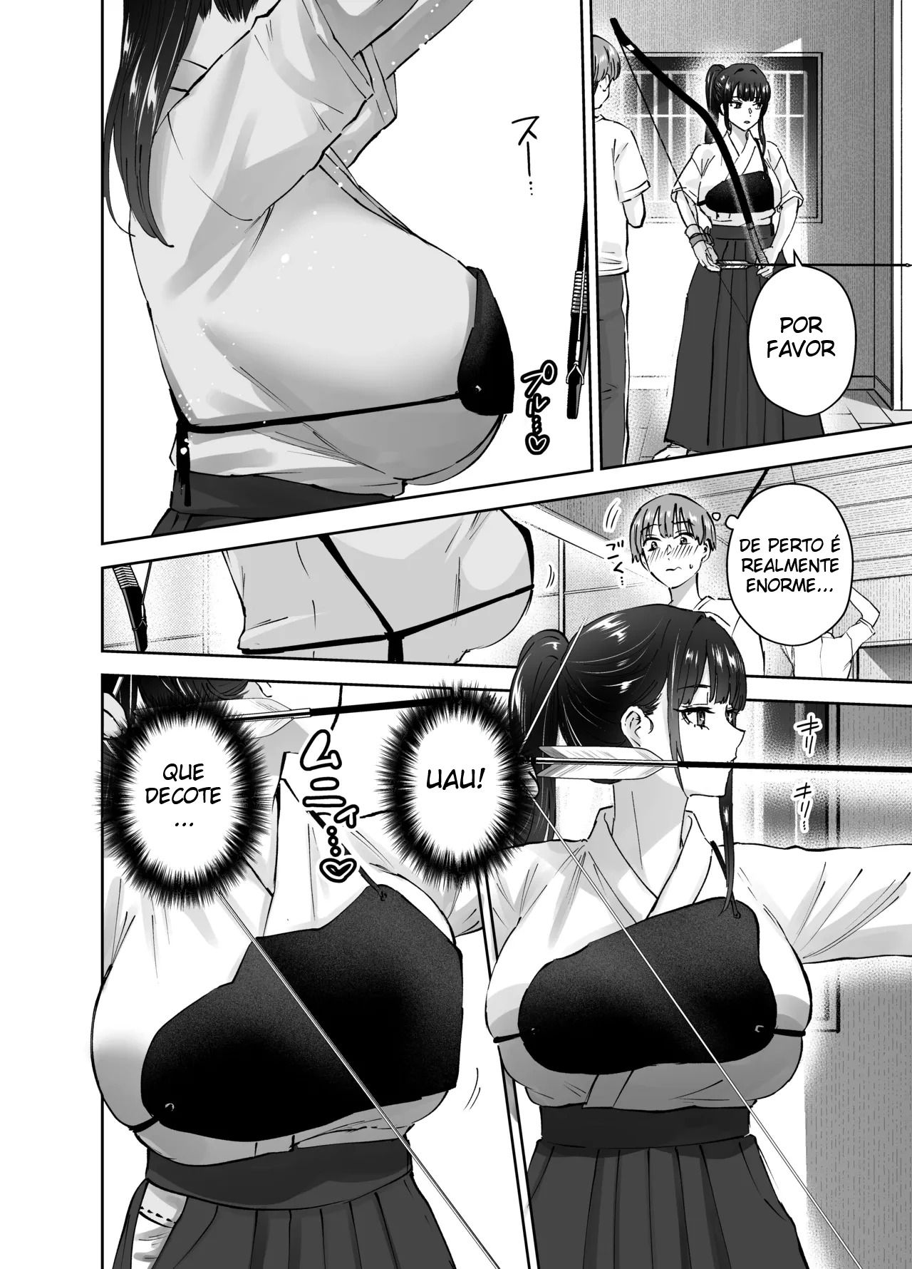 Na Verdade, A Senpai do Clube de Arqueria, Que Finge Ser Certinha, Fica Me Provocando Só Quando Estamos a Sós - Foto 9