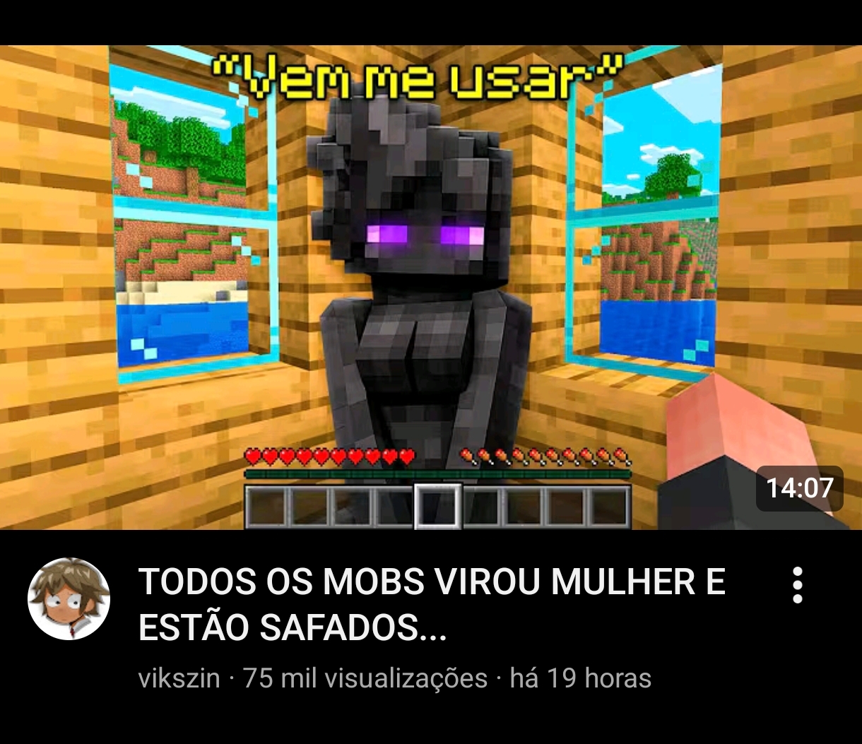 Mídia enviada no comentário