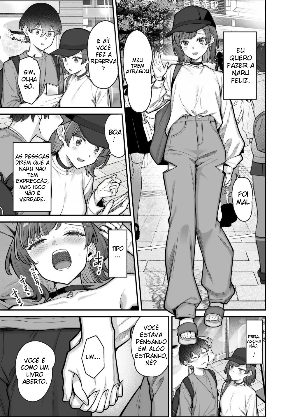Um Romance Super Doce Com Uma Gyaru Inexpressiva - Foto 116