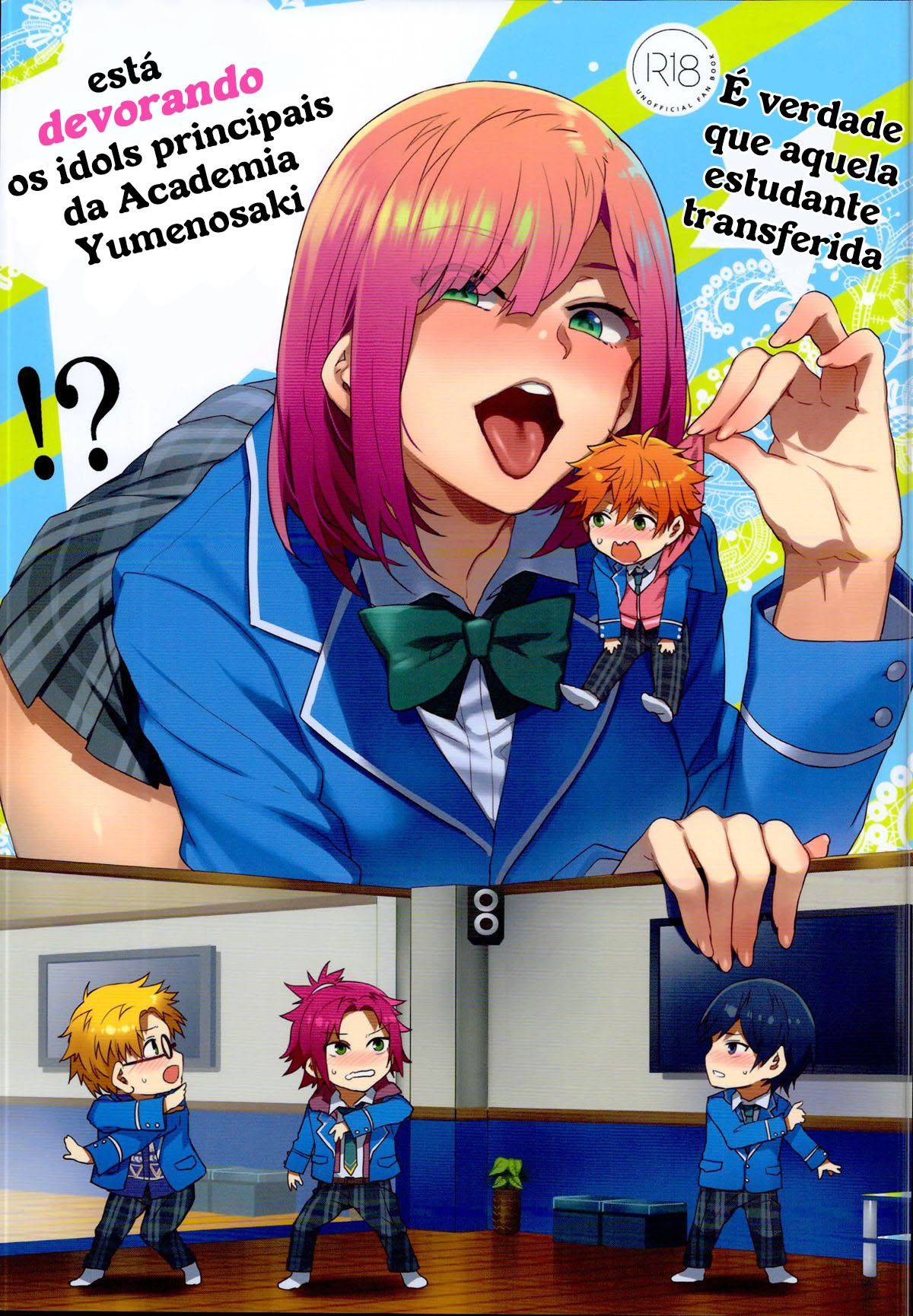 É Verdade Que Aquela Estudante Transferida Está Devorando os Idols Principais da Academia Yumenosaki!? - Foto 1