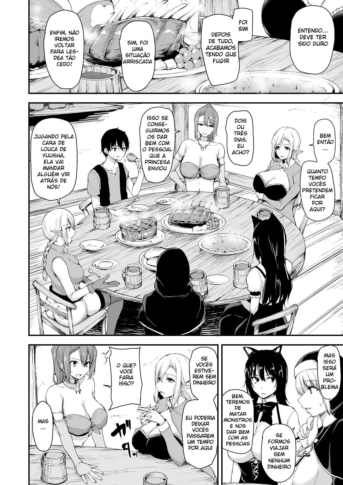 História do Harem em Outro Mundo: Capítulo Extra ~Edição Natariya~ - Foto 3