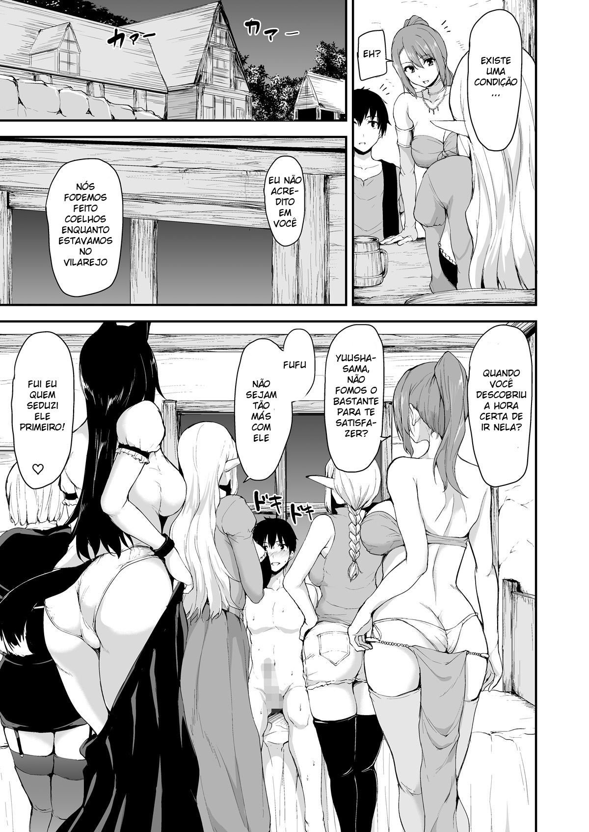 História do Harem em Outro Mundo: Capítulo Extra ~Edição Natariya~ - Foto 4