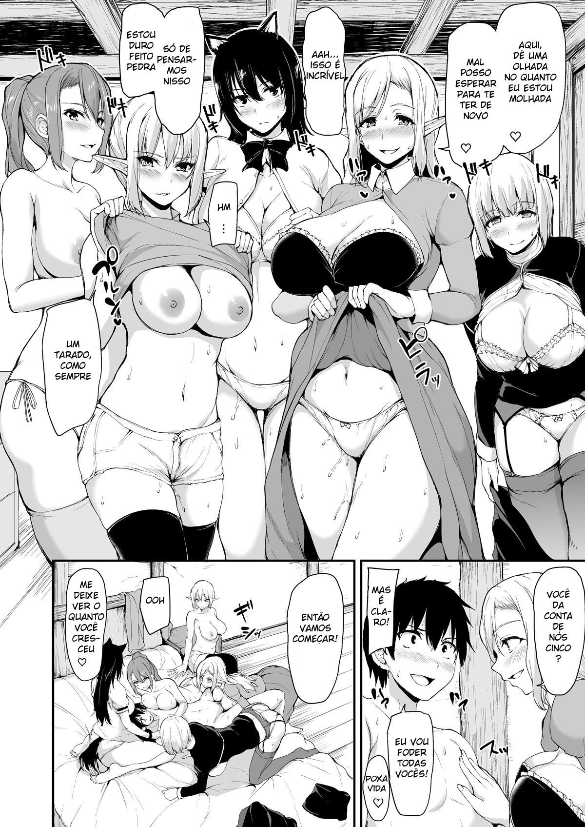 História do Harem em Outro Mundo: Capítulo Extra ~Edição Natariya~ - Foto 5