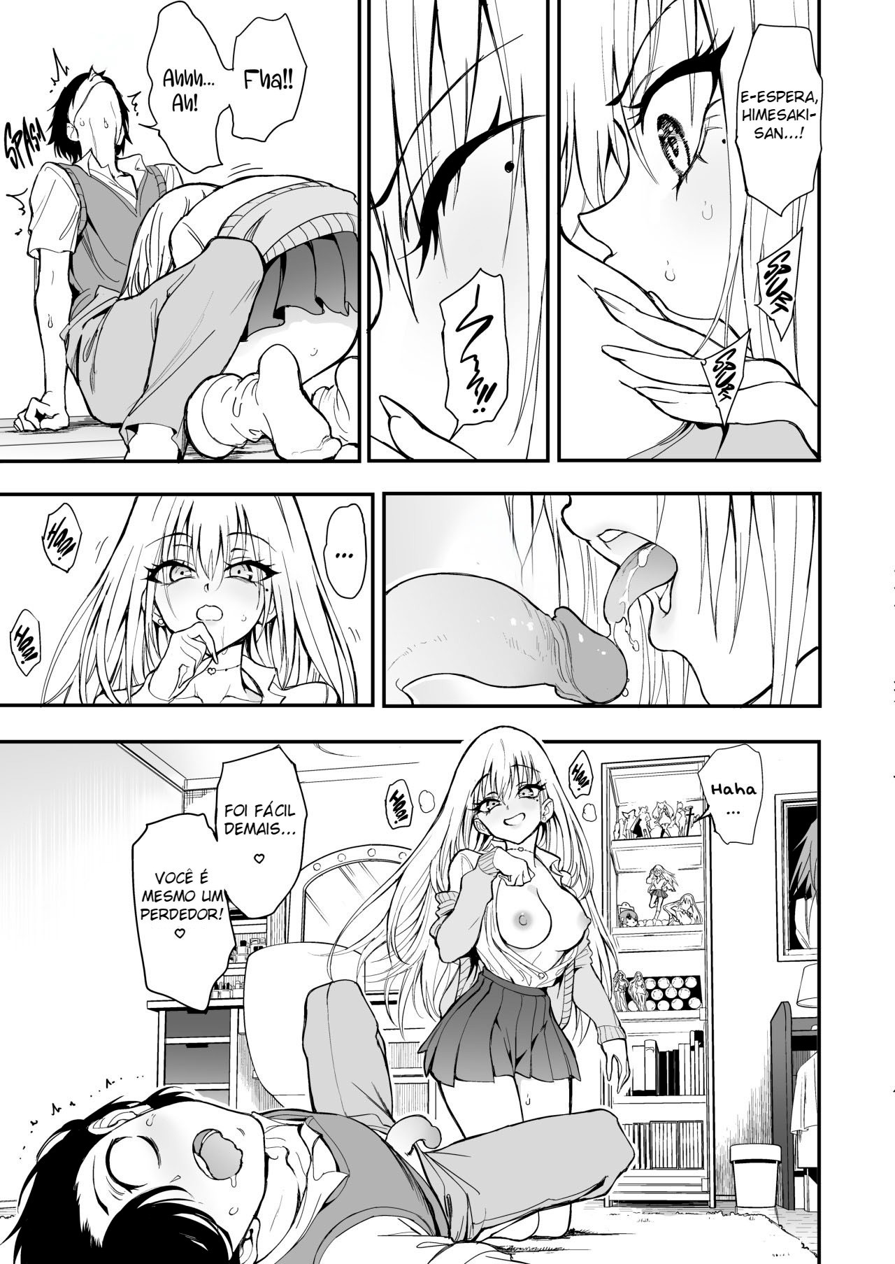 Educando Minha Antiga Amiga Isolada Que Agora É uma Gyaru de Alto Nível ❤︎ - Foto 36