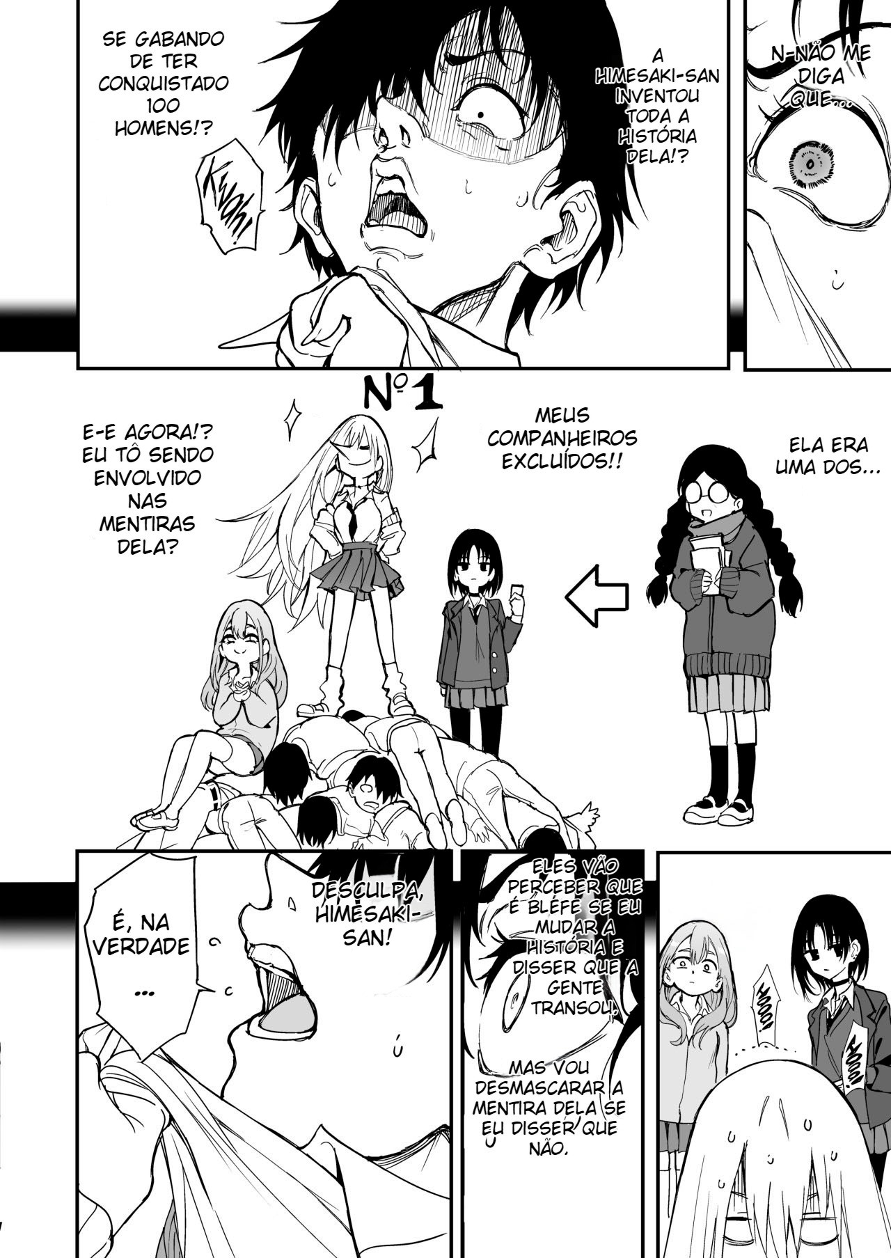 Educando Minha Antiga Amiga Isolada Que Agora É uma Gyaru de Alto Nível ❤︎ - Foto 15