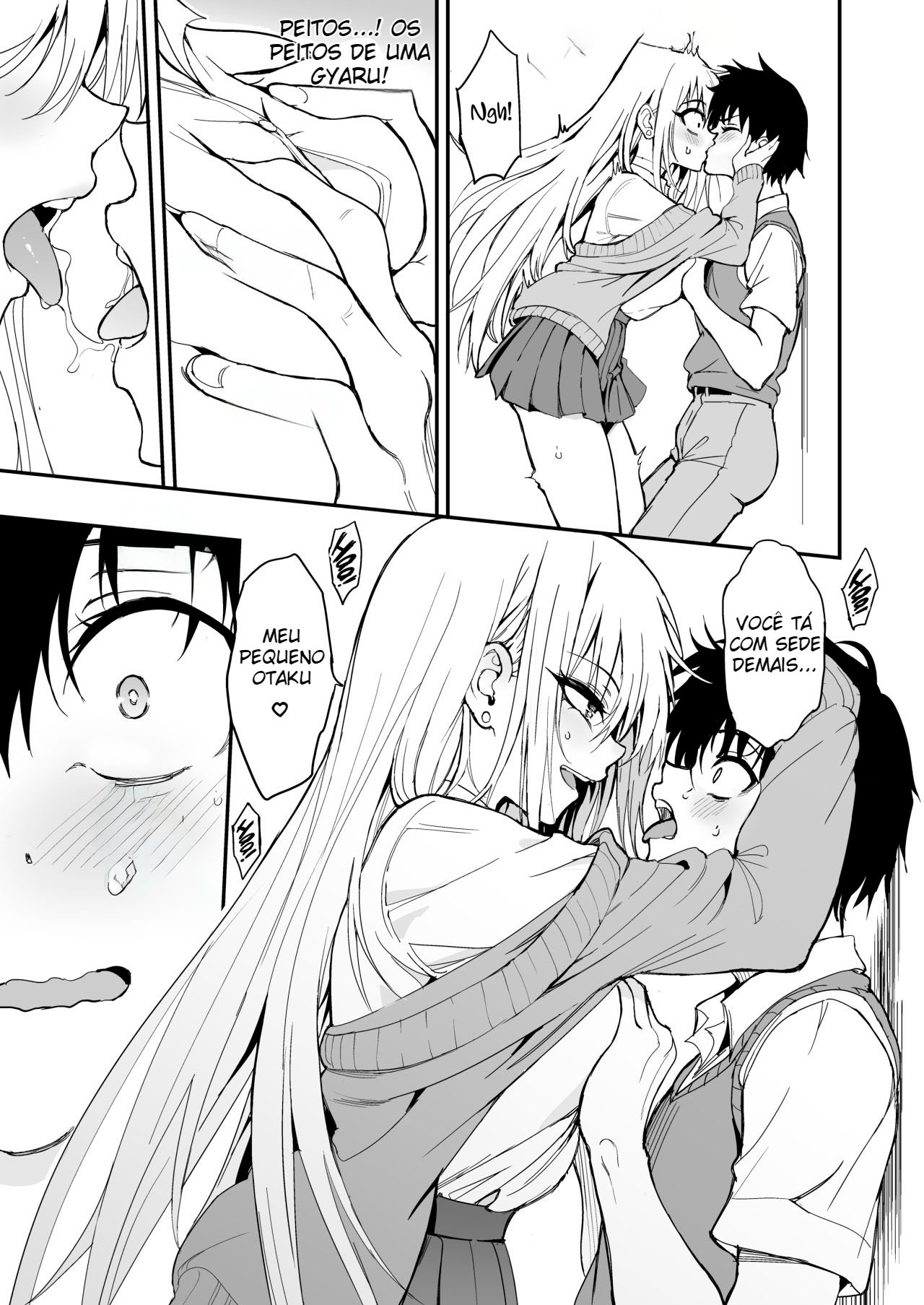 Educando Minha Antiga Amiga Isolada Que Agora É uma Gyaru de Alto Nível ❤︎ - Foto 24