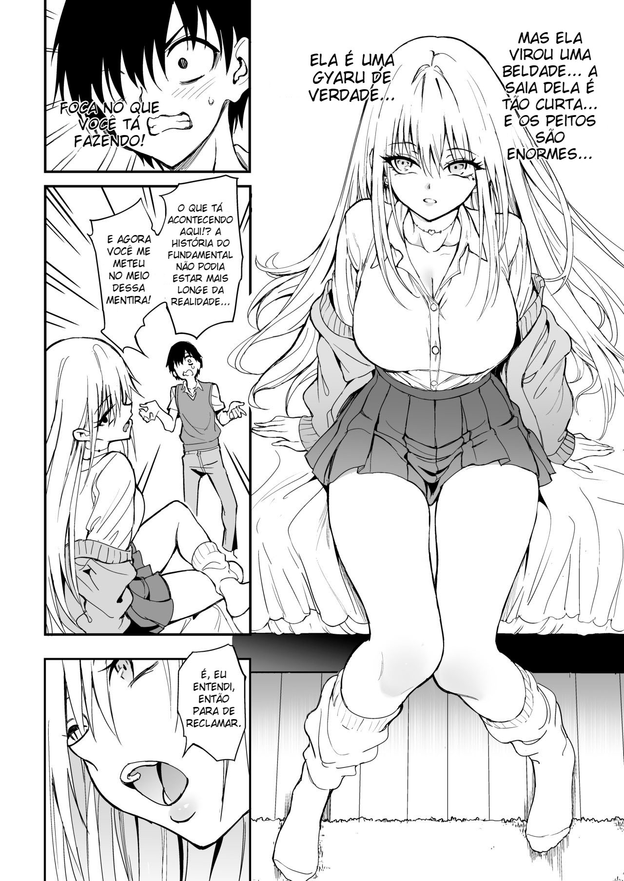 Educando Minha Antiga Amiga Isolada Que Agora É uma Gyaru de Alto Nível ❤︎ - Foto 19