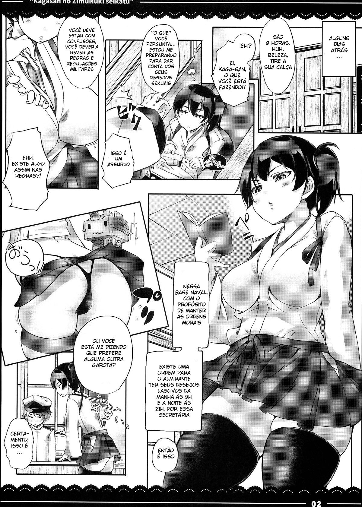 A Vida Sem Academia Da Kaga-san - Foto 3