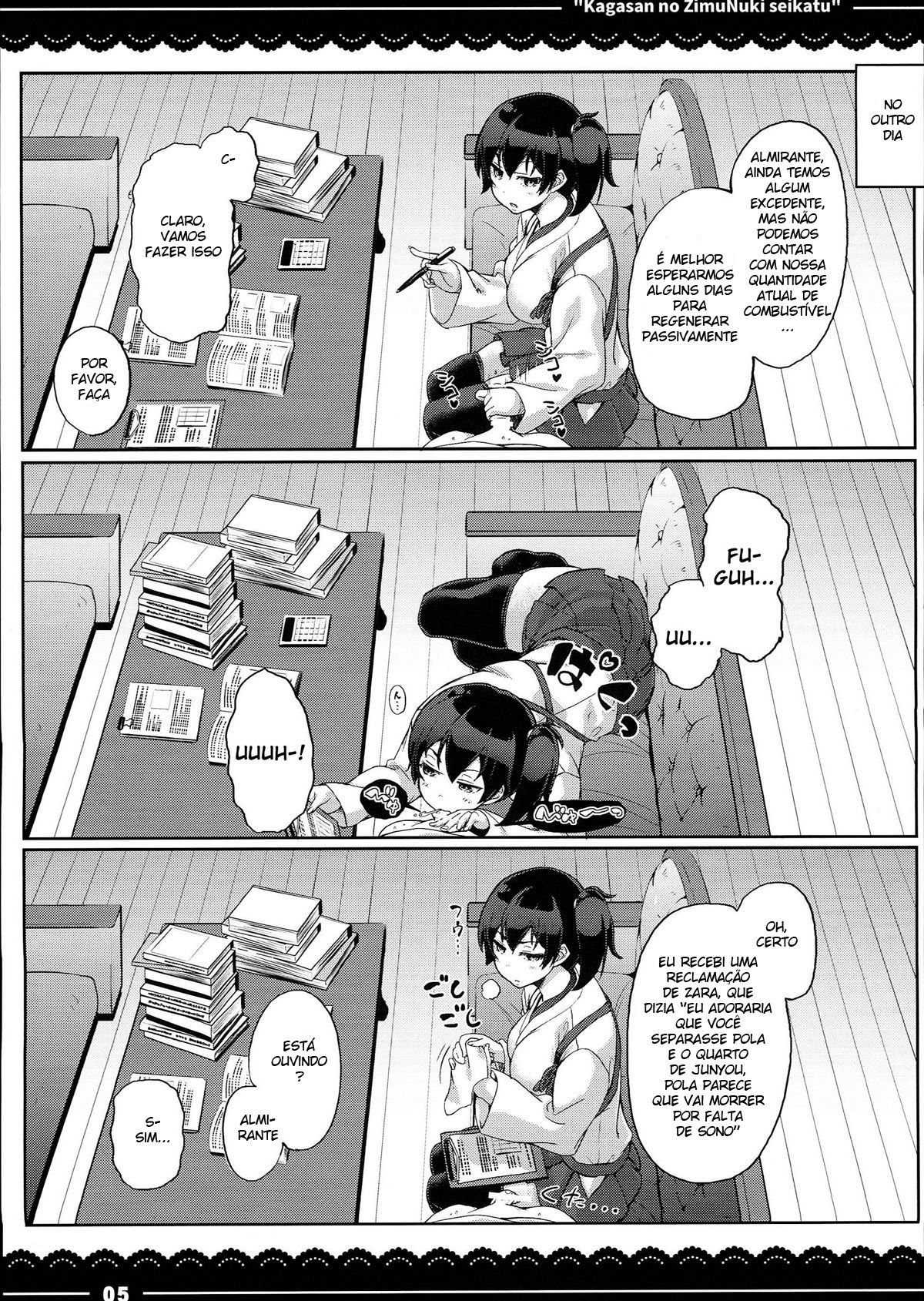 A Vida Sem Academia Da Kaga-san - Foto 6
