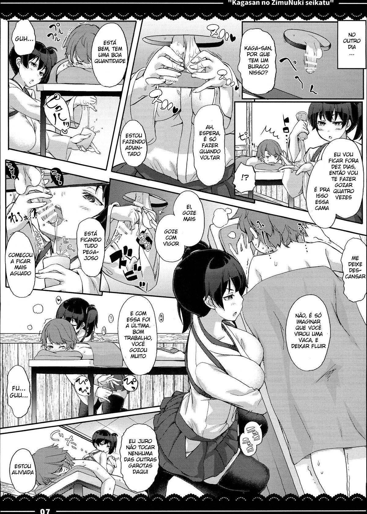 A Vida Sem Academia Da Kaga-san - Foto 8