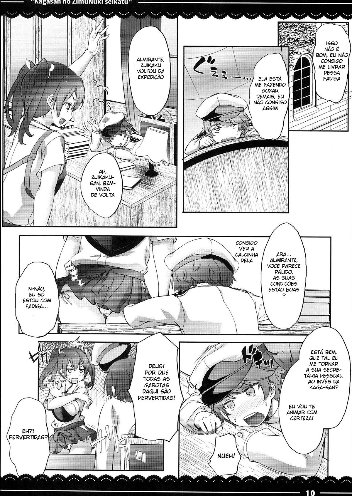 A Vida Sem Academia Da Kaga-san - Foto 11