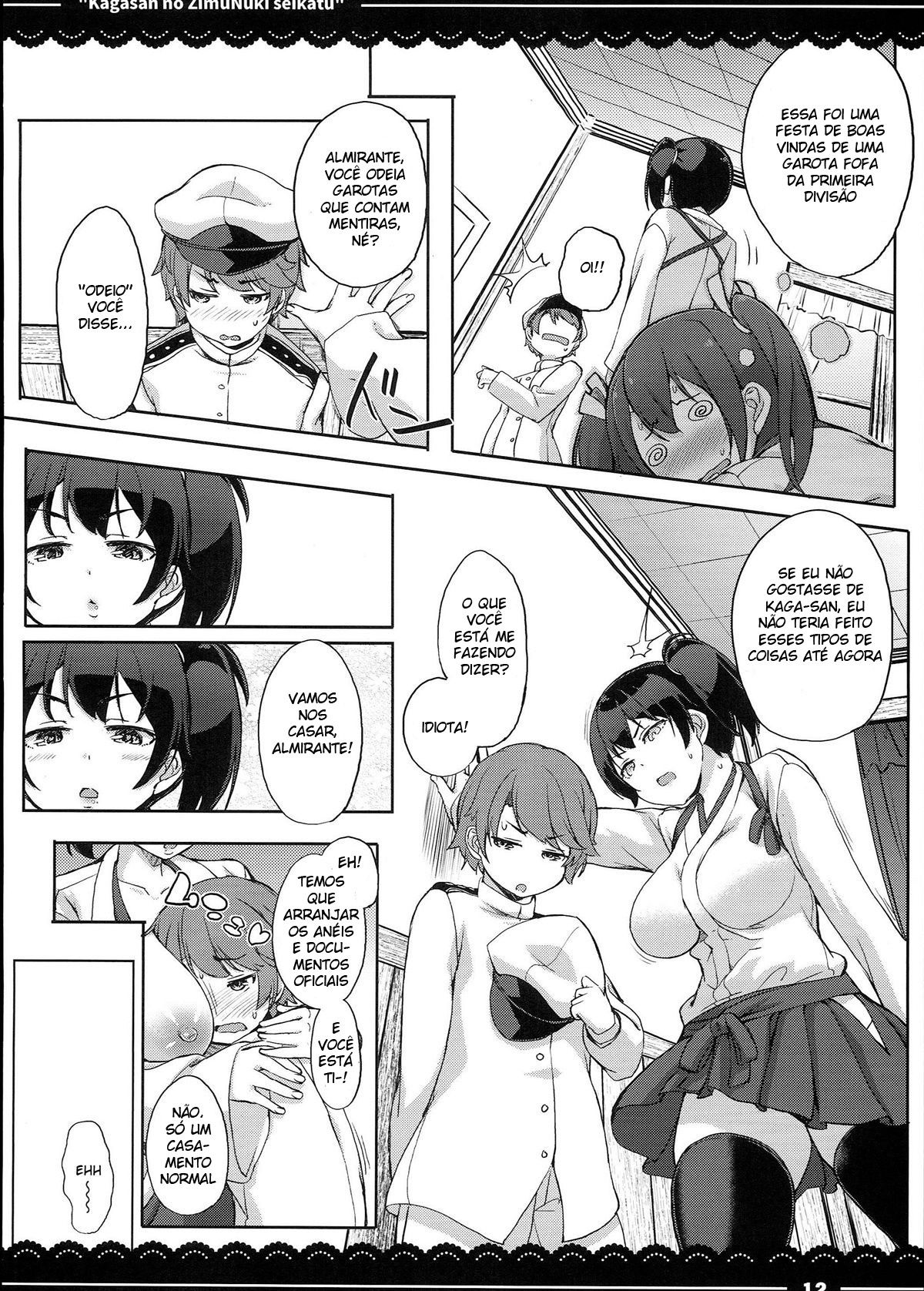 A Vida Sem Academia Da Kaga-san - Foto 13