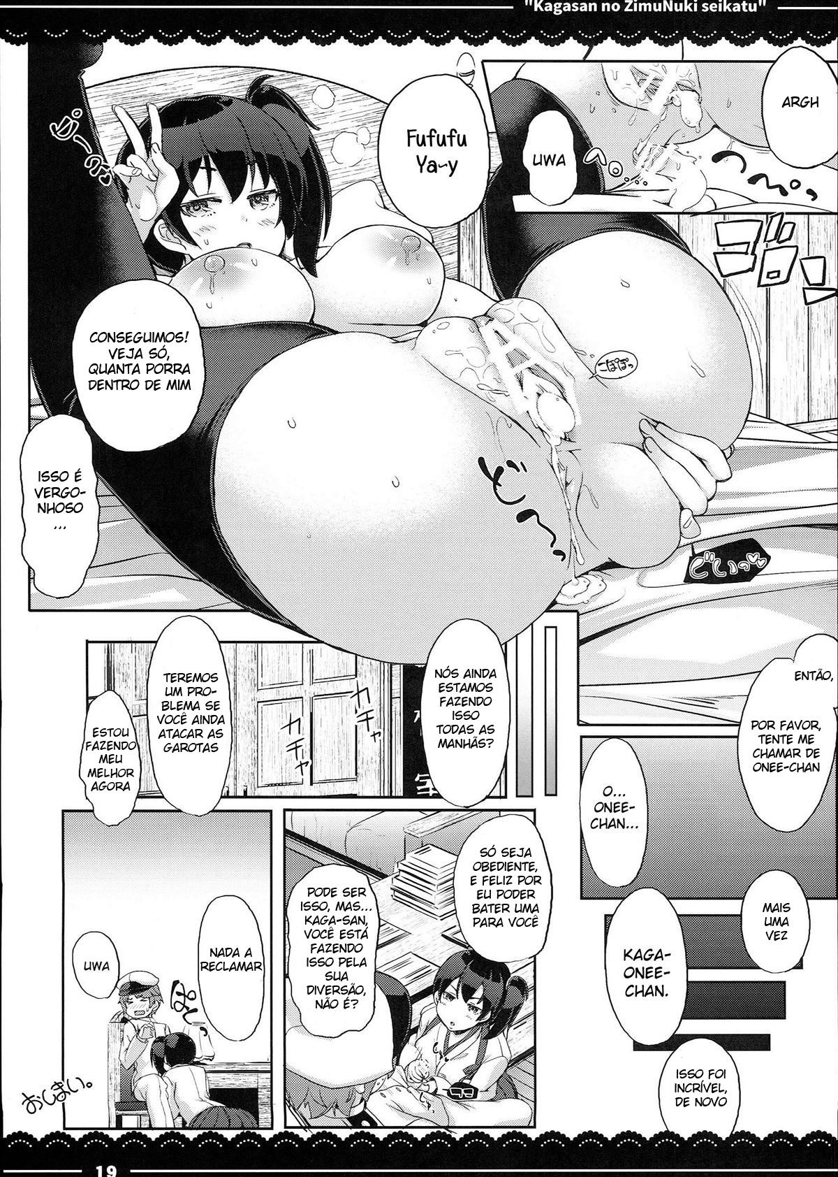 A Vida Sem Academia Da Kaga-san - Foto 20