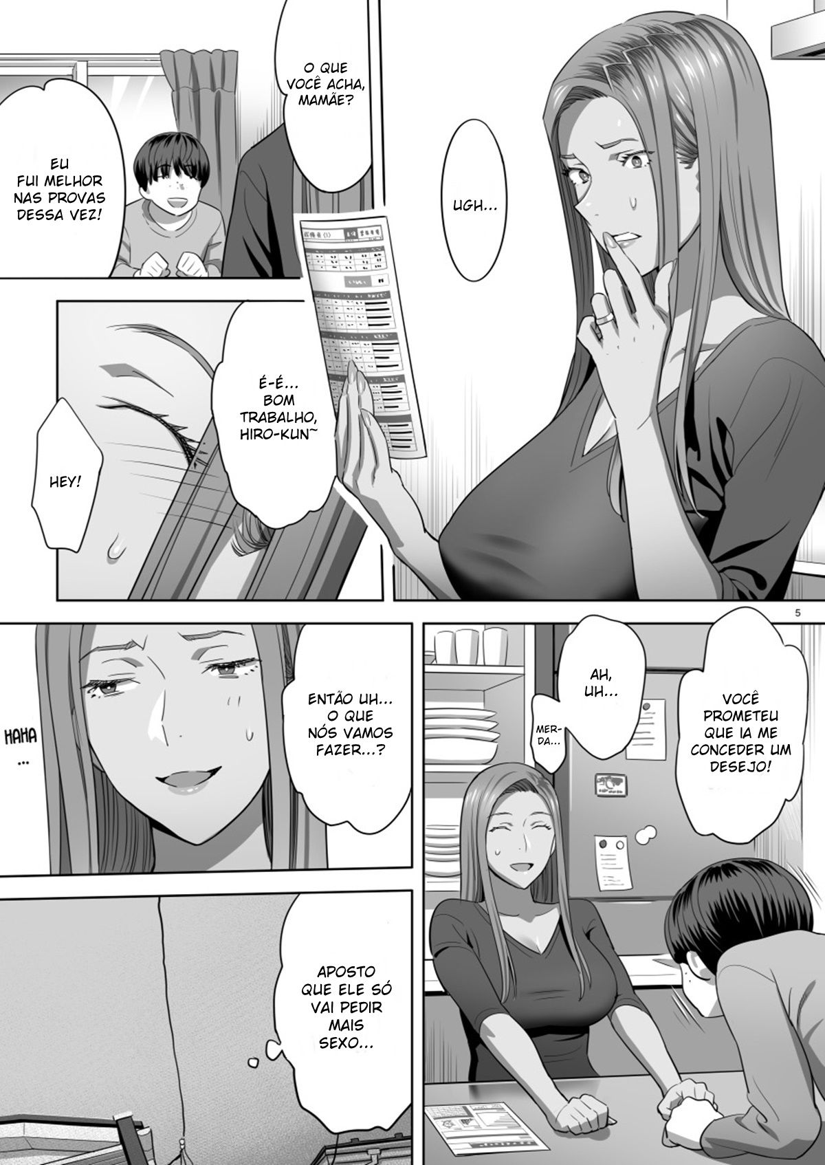 Quando de Repente eu Ganhei uma Mãe Ex-Gyaru 2 - Foto 3