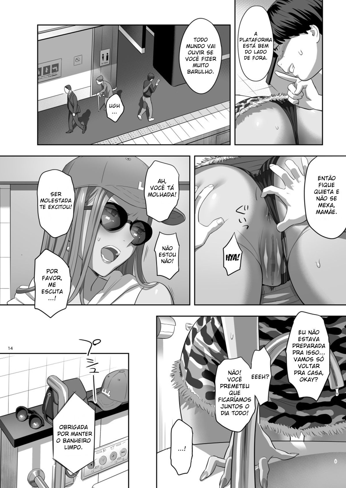 Quando de Repente eu Ganhei uma Mãe Ex-Gyaru 2 - Foto 12
