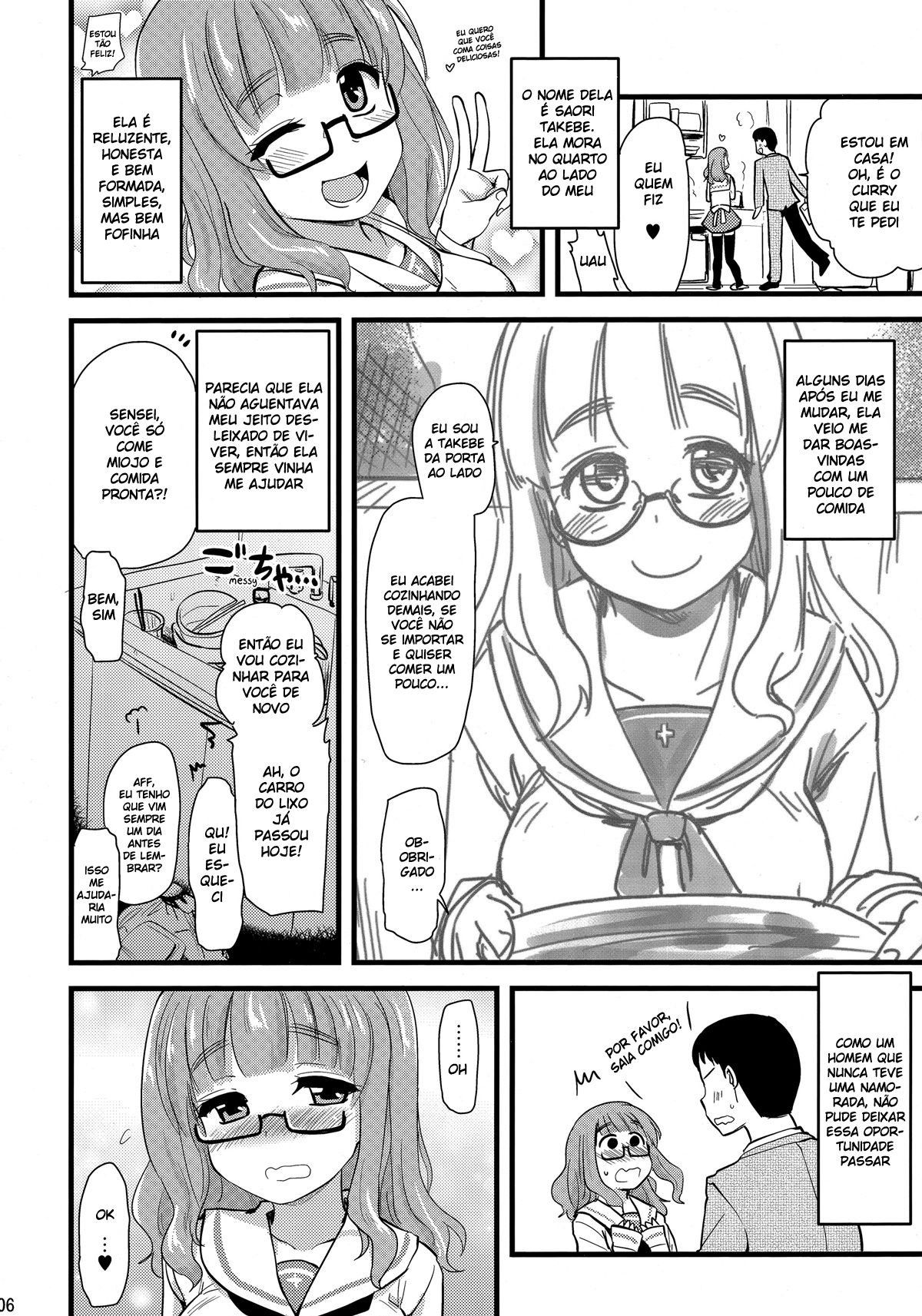 A História de Como Arranjei Uma Namorada Chamada Saori-chan Takebe. - Foto 3